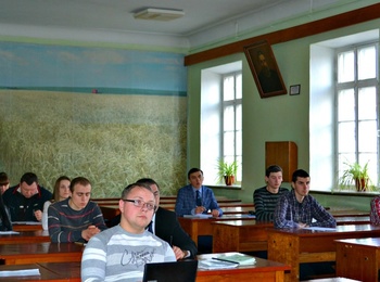 Засідання секції загального землеробства студентської наукової конференції, присвяченої 125-річниці від дня народження професора  В.Л. Симиренка